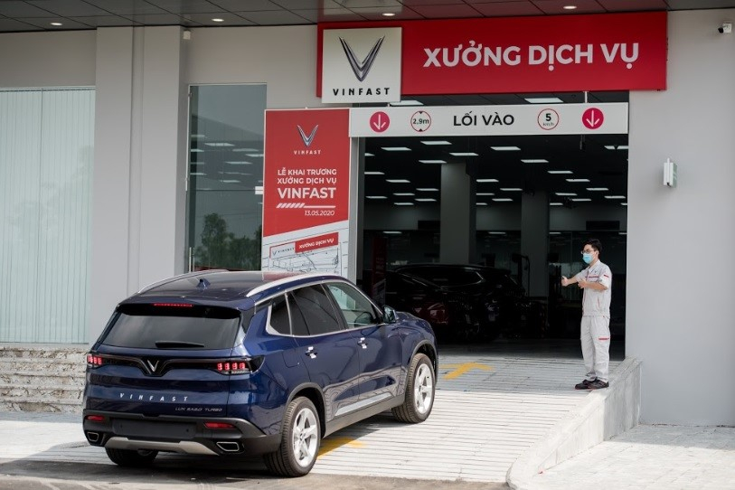 C&aacute;c xưởng dịch vụ n&agrave;y đều c&oacute; đầy đủ trang thiết bị, đ&aacute;p ứng xử l&yacute; mọi y&ecirc;u cầu kỹ thuật đối với c&aacute;c d&ograve;ng xe VinFast