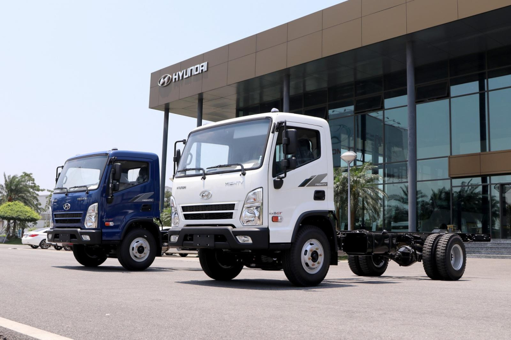 Mẫu xe tải cỡ trung Hyundai Mighty EX8 GT ch&iacute;nh thức được ra mắt với gi&aacute; b&aacute;n từ 695 triệu đồng