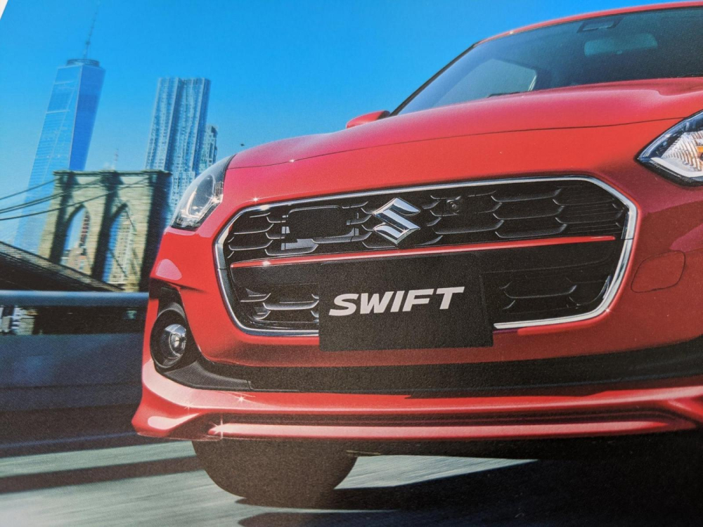 Suzuki Swift 2020 với lưới tản nhiệt thể thao hơn