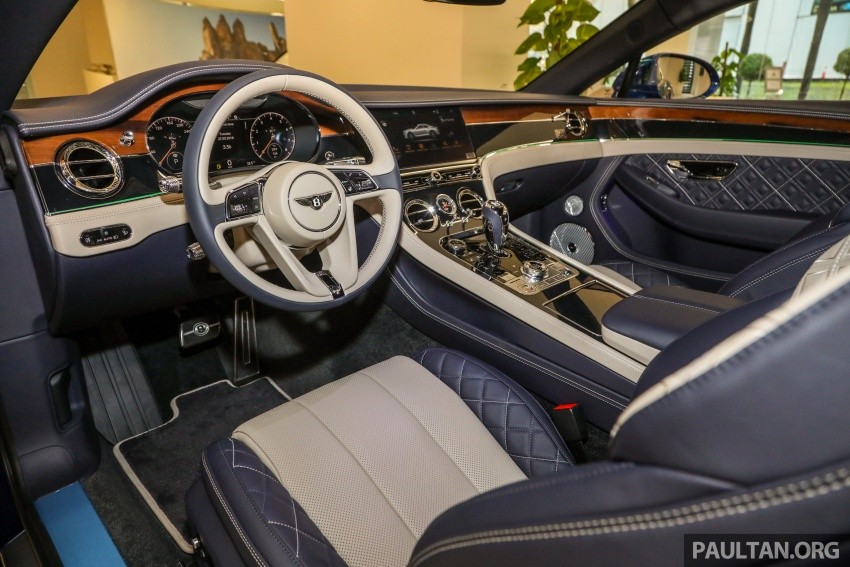 Nội thất của 1 chiếc Bentley Continental GT First Edition 2018