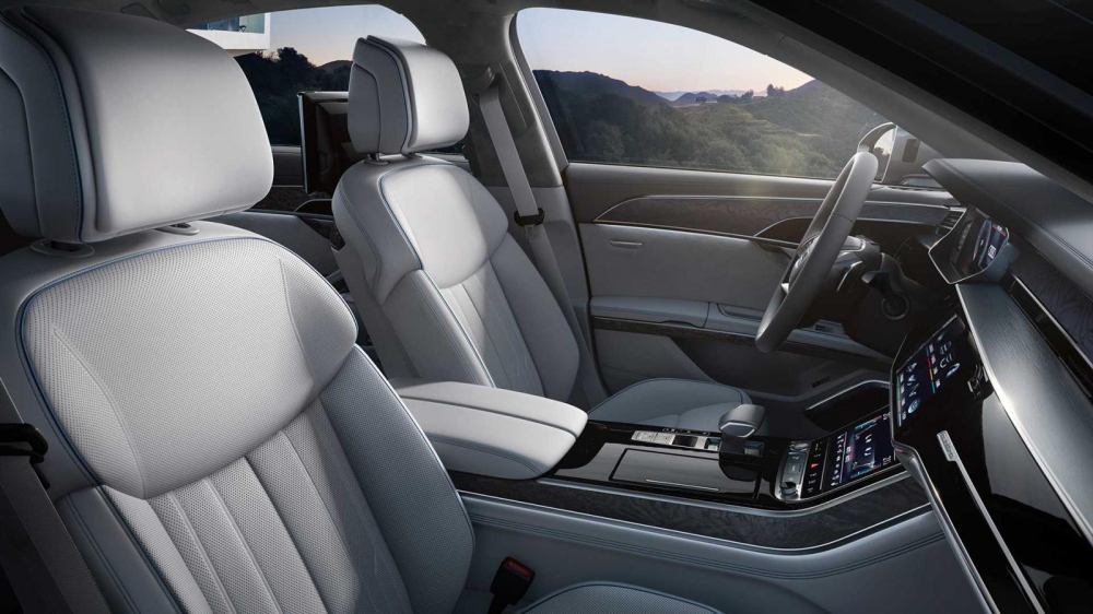 Hàng ghế trước của Audi A8 L Security Hàng ghế trước của Audi A8 L Security