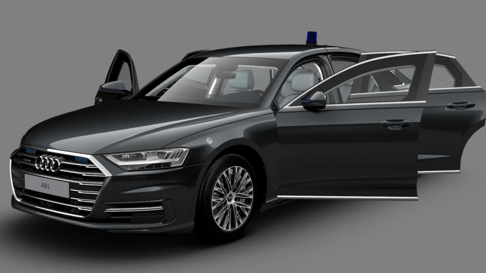 Phía trước của Audi A8 L Security Phía trước của Audi A8 L Security