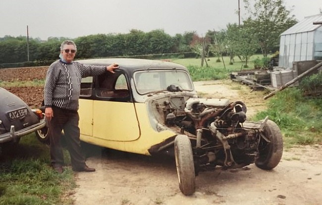 Steve Southgate phát hiện và mua lại chiếc xe trong năm 1985