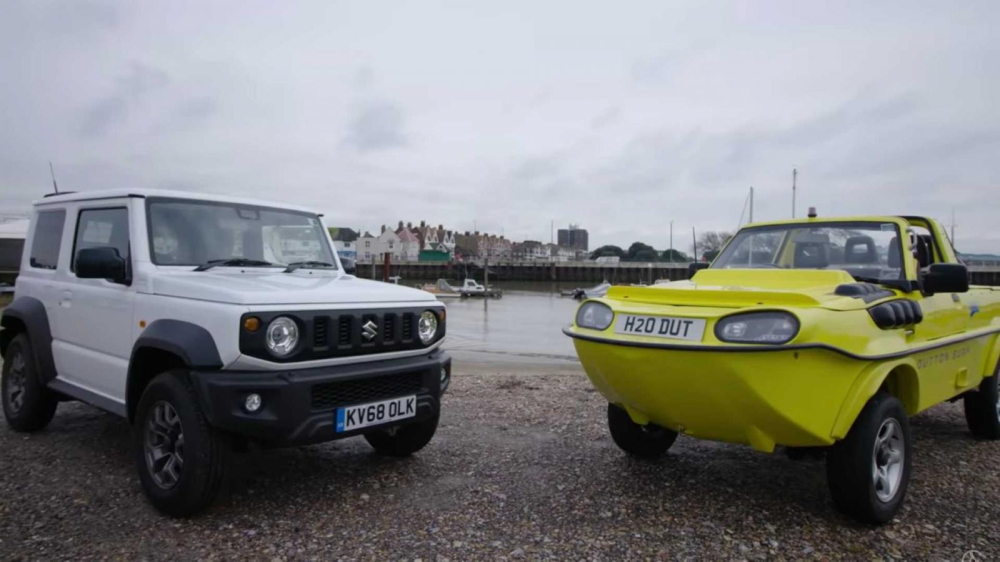 Bộ dạng trước v&agrave; sau khi biến đổi của chiếc Suzuki Jimny