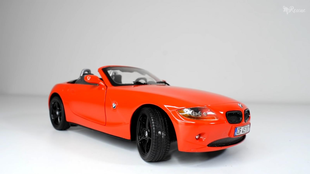 Bộ dạng của chiếc BMW Z4 sau khi phục chế