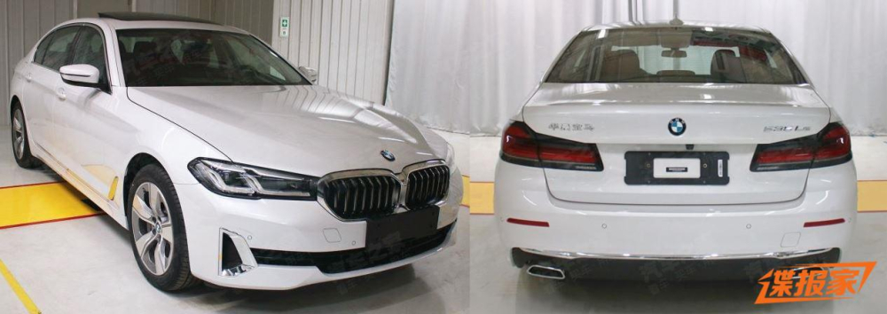 Hình ảnh rò rỉ của BMW 5-Series LWB 2021