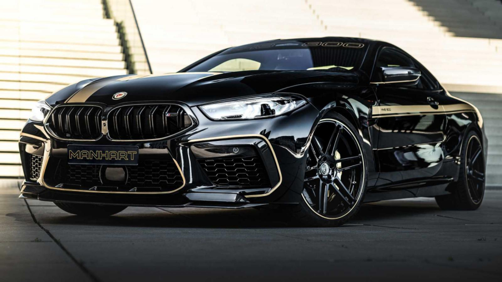Ph&iacute;a trước của chiếc BMW&nbsp;M8 Competition Coupe Manhart