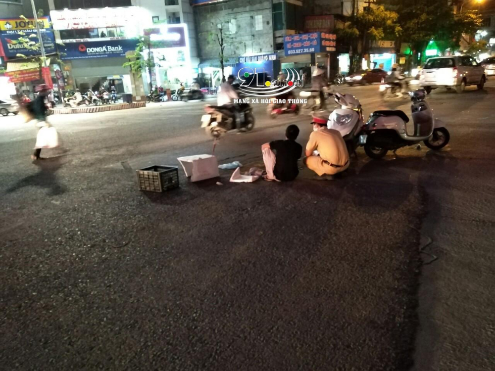 Hiện trường vụ tai nạn thương t&acirc;m