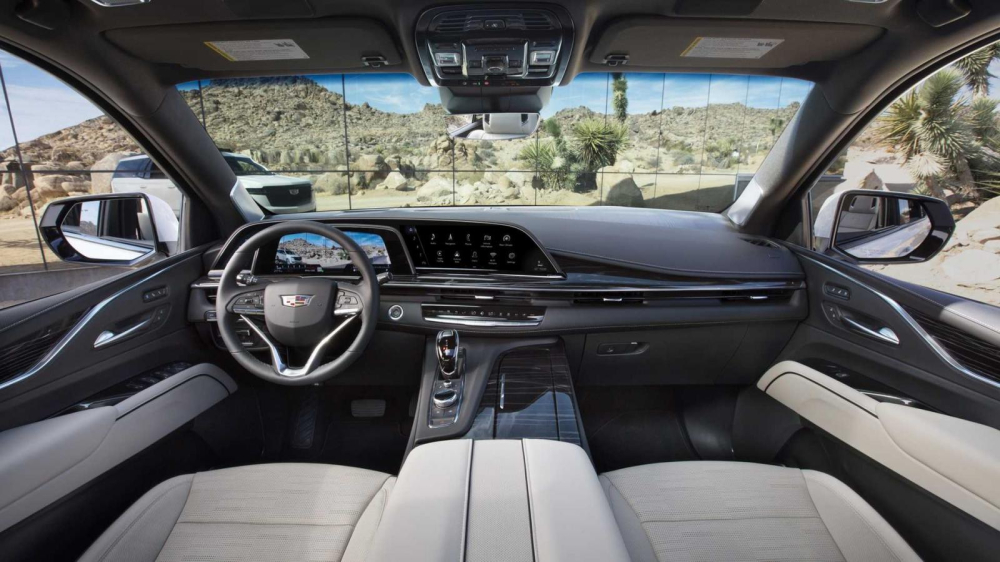Nội thất sang trọng v&agrave; c&ocirc;ng nghệ cao của Cadillac Escalade 2021