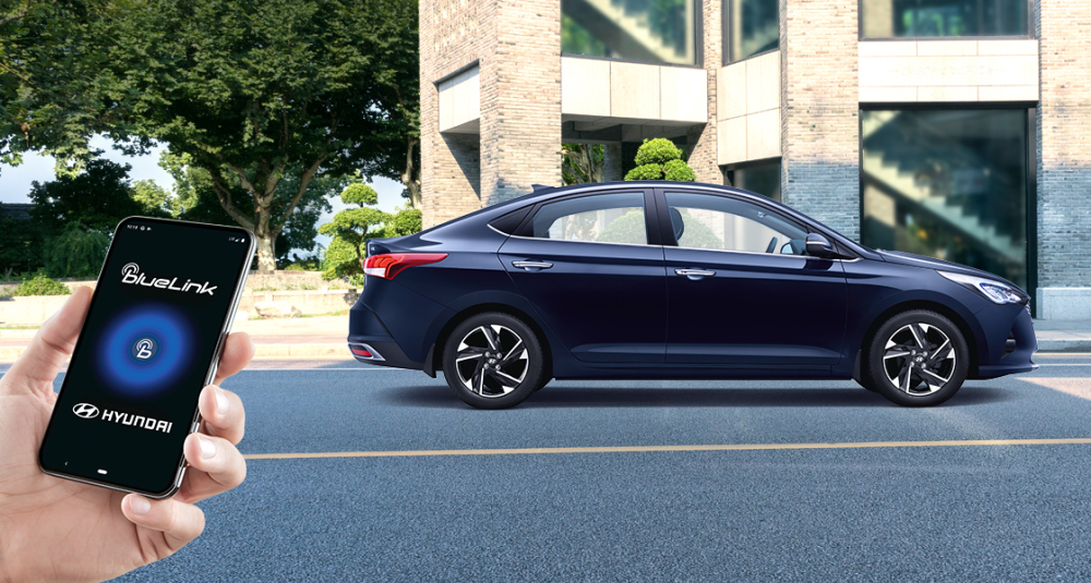 Hyundai Accent 2020 tại Ấn Độ còn có 45 dịch vụ kết nối Hyundai Accent 2020 tại Ấn Độ còn có 45 dịch vụ kết nối