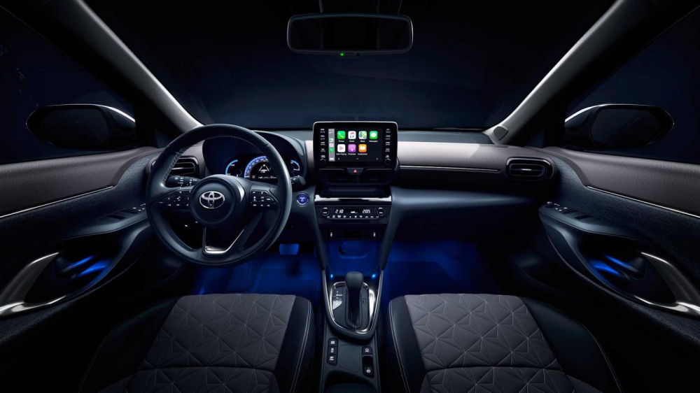 Thiết kế nội thất bên trong Toyota Yaris Cross