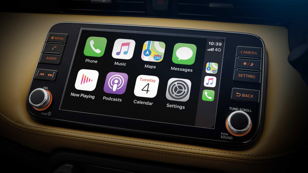Màn hình trung tâm hỗ trợ Apple CarPlay Màn hình trung tâm hỗ trợ Apple CarPlay