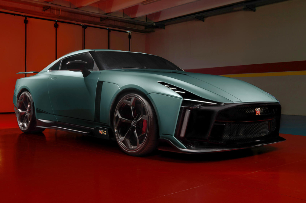 Nissan GT-R 50 là một sản phẩm mang tính chất kỷ niệm thương hiệu và được thiết kế bởi Italdesign