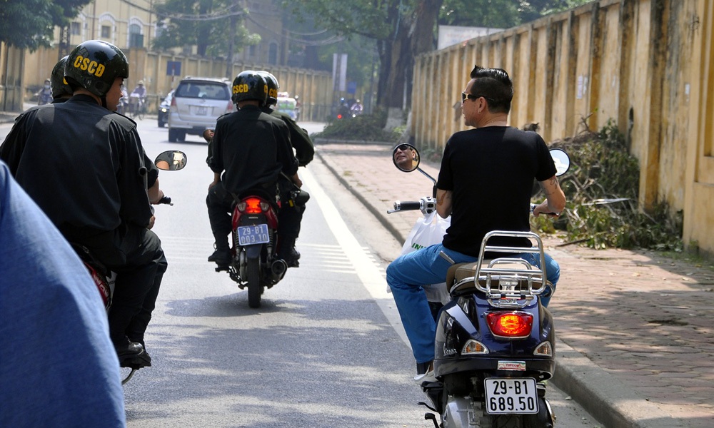 Nhiều trường hợp bị lực lượng CSCĐ kiểm tra, xử phạt