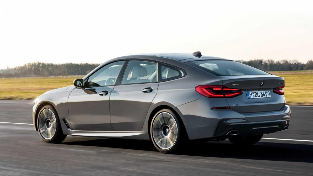 Thiết kế đu&ocirc;i xe BMW 6-Series GT 2021