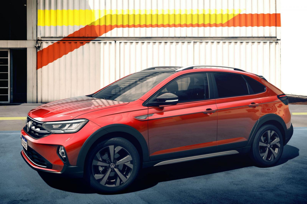 Volkswagen Nivus 2021 trông khá hầm hố