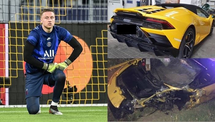 Ng&ocirc;i sao cũ của Chelsea ph&aacute; hỏng si&ecirc;u xe Lamborghini Huracan Evo Spyder đi thu&ecirc;