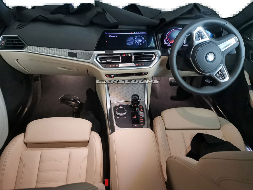 Thiết kế nội thất b&ecirc;n trong BMW 4-Series Coupe 2021