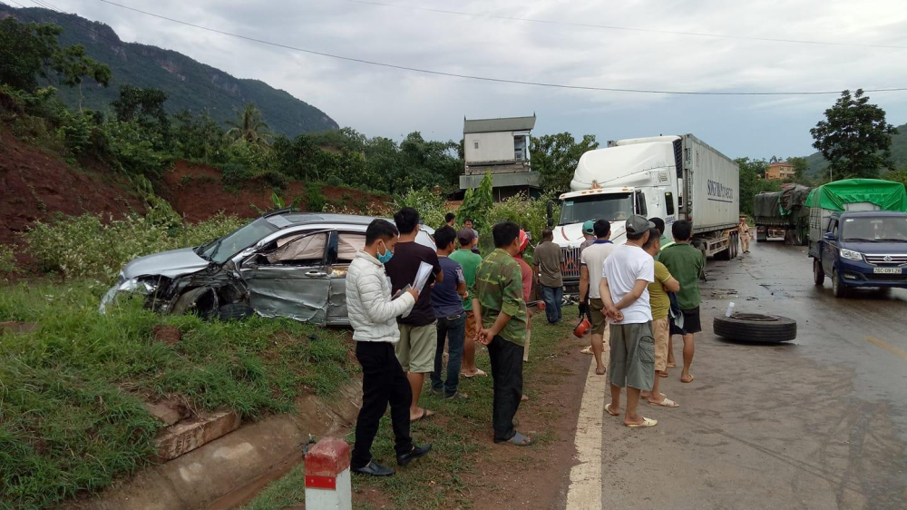 Hiện trường vụ tai nạn