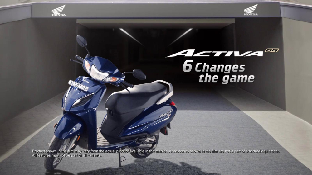 Honda Activa l&agrave; mẫu xe b&aacute;n chạy nhất của Honda tại Ấn Độ