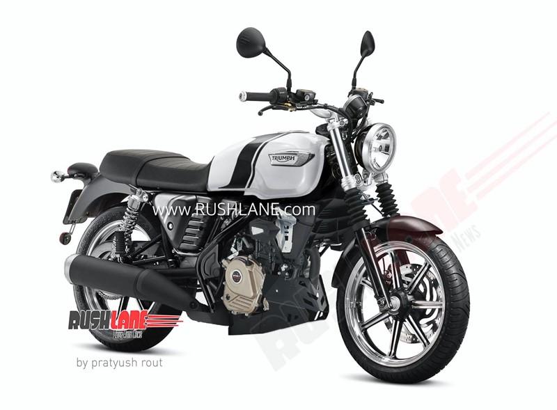 Mẫu xe được cho là Triumph 200, mẫu xe mô tô cỡ nhỏ đang phát triển của Triumph và Bajaj Mẫu xe được cho là Triumph 200, mẫu xe mô tô cỡ nhỏ đang phát triển của Triumph và Bajaj