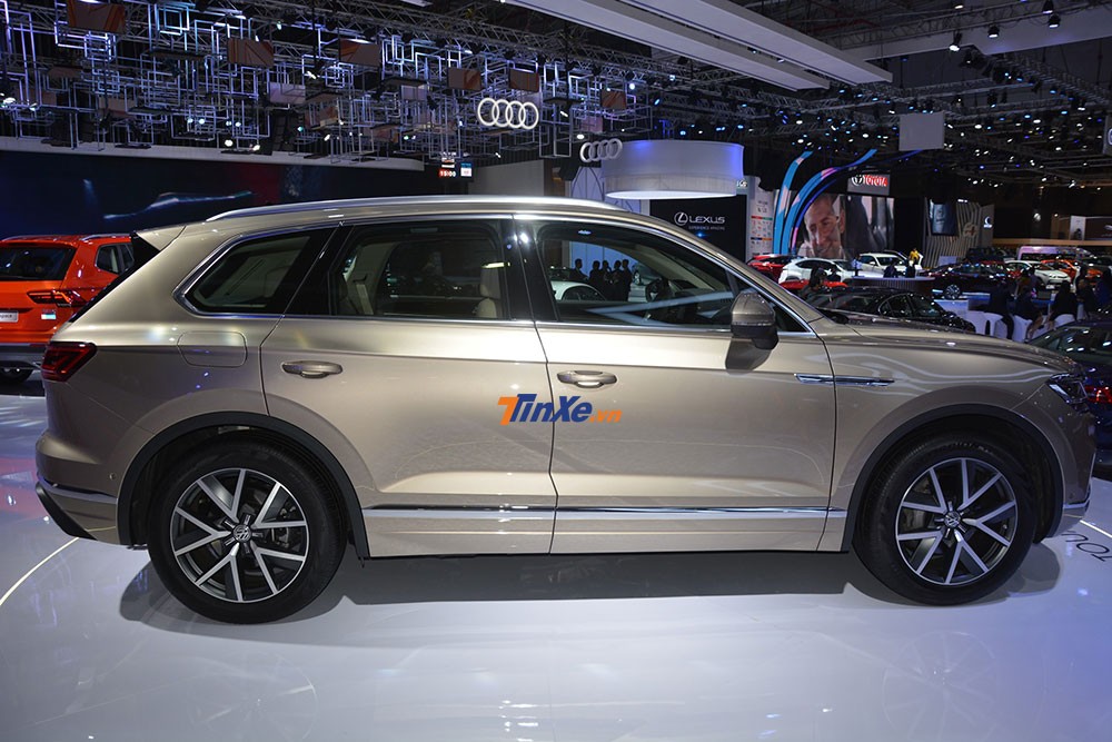 Volkswagen Touareg 2020 tăng kích thước so với thế hệ cũ