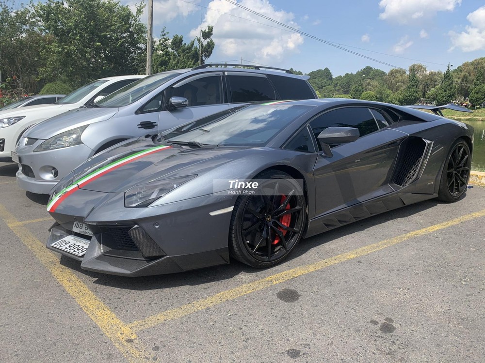 Siêu xe Lamborghini Aventador LP700-4 có gói độ Novitec của trưởng đoàn Car Passion