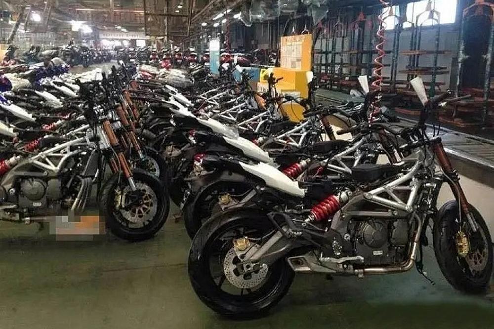 Khung sườn từ Benelli TNT600