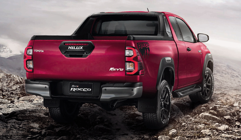 Thiết kế đằng sau của Toyota Hilux 2020