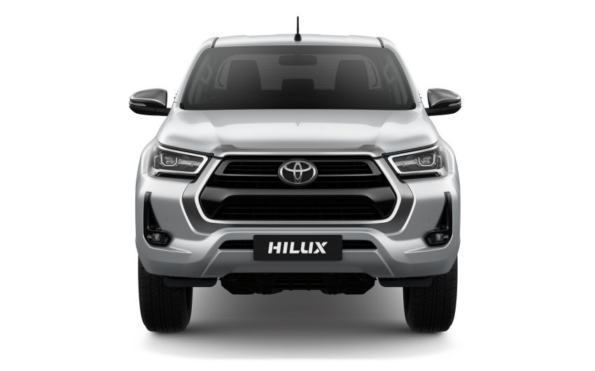 Thiết kế đầu xe mới của Toyota Hilux 2020