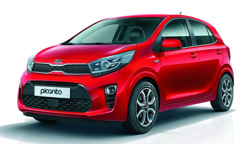 Kia Morning 2021 bản tiêu chuẩn tại châu Âu