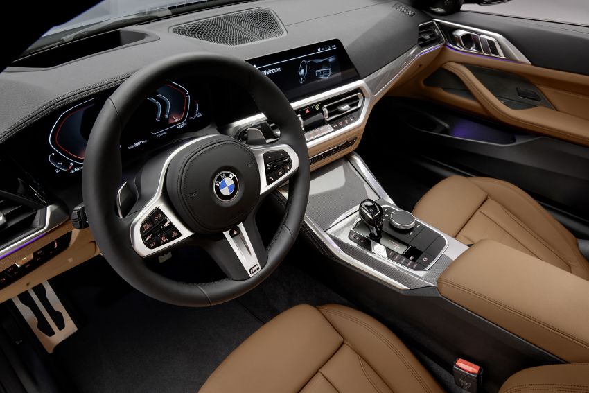 Bảng điều khiển xe BMW 4-Series Coupe 2021