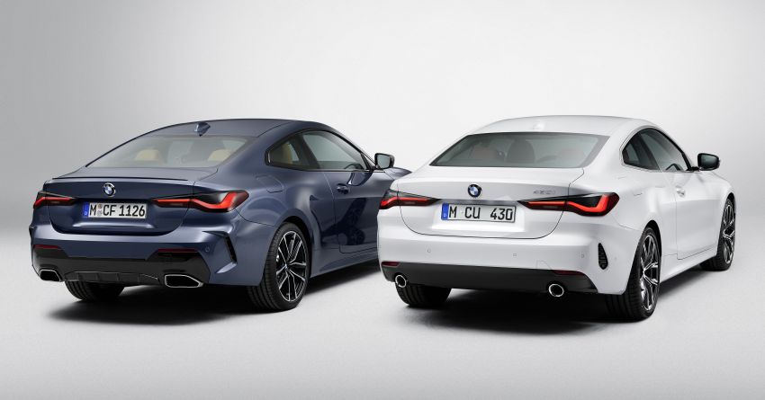 Đu&ocirc;i xe BMW 4-Series Coupe 2021