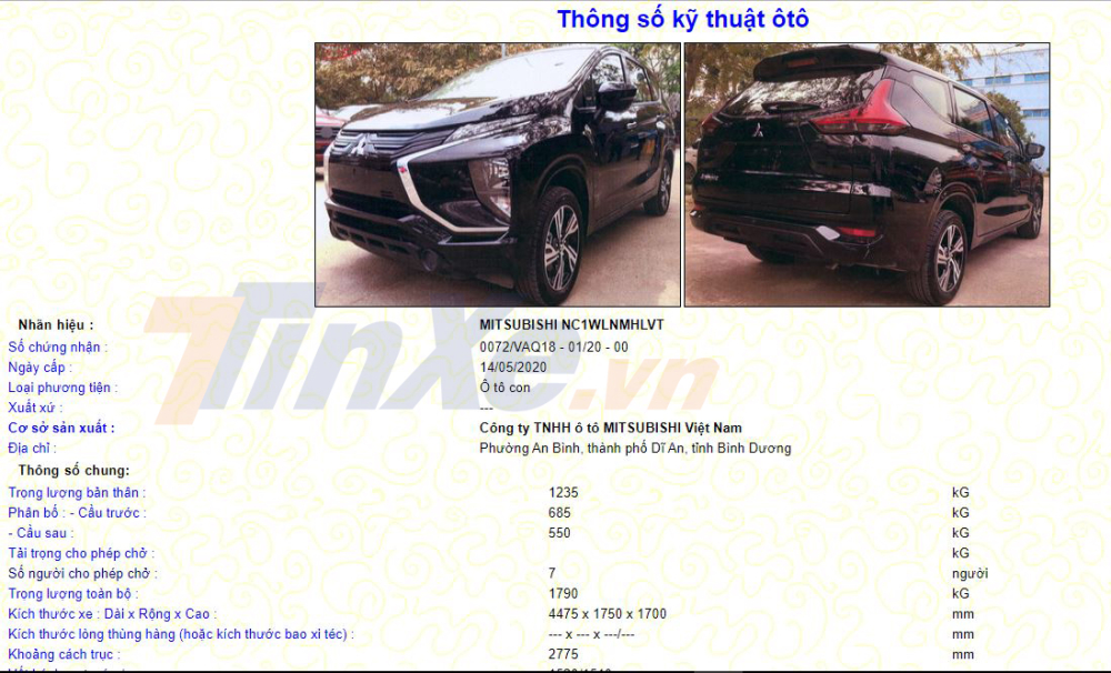 Ngo&agrave;i bản số tự động AT, Mitsubishi Việt Nam cũng lắp r&aacute;p cả bản số s&agrave;n MT của Mitsubishi Xpander 2020