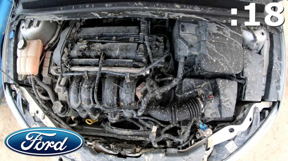 Khối động cơ Ford Focus chỉ chịu được khoảng 20 giây