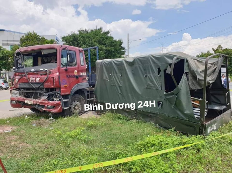 Hiện trường vụ tai nạn