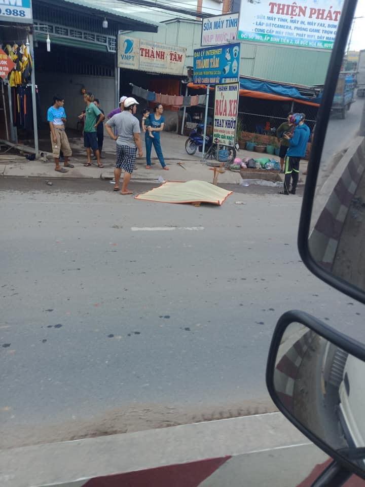 Vụ tai nạn khiến một người phụ nữ tử vong tại chỗ