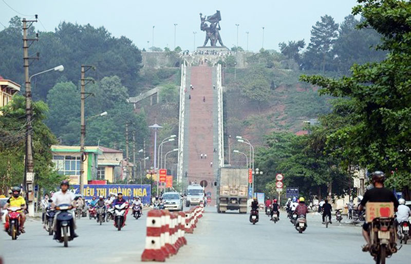 Đường phố tại thành phố Điện Biên Phủ Đường phố tại thành phố Điện Biên Phủ