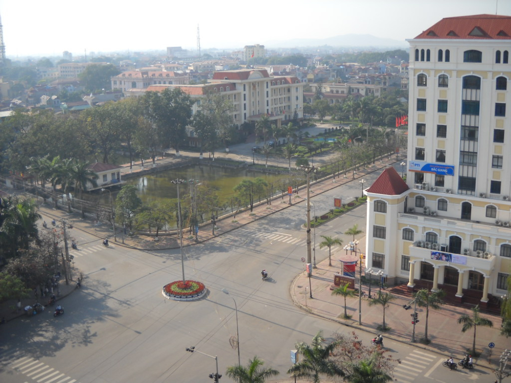 Khu vực trung tâm thành phố Bắc Giang Khu vực trung tâm thành phố Bắc Giang