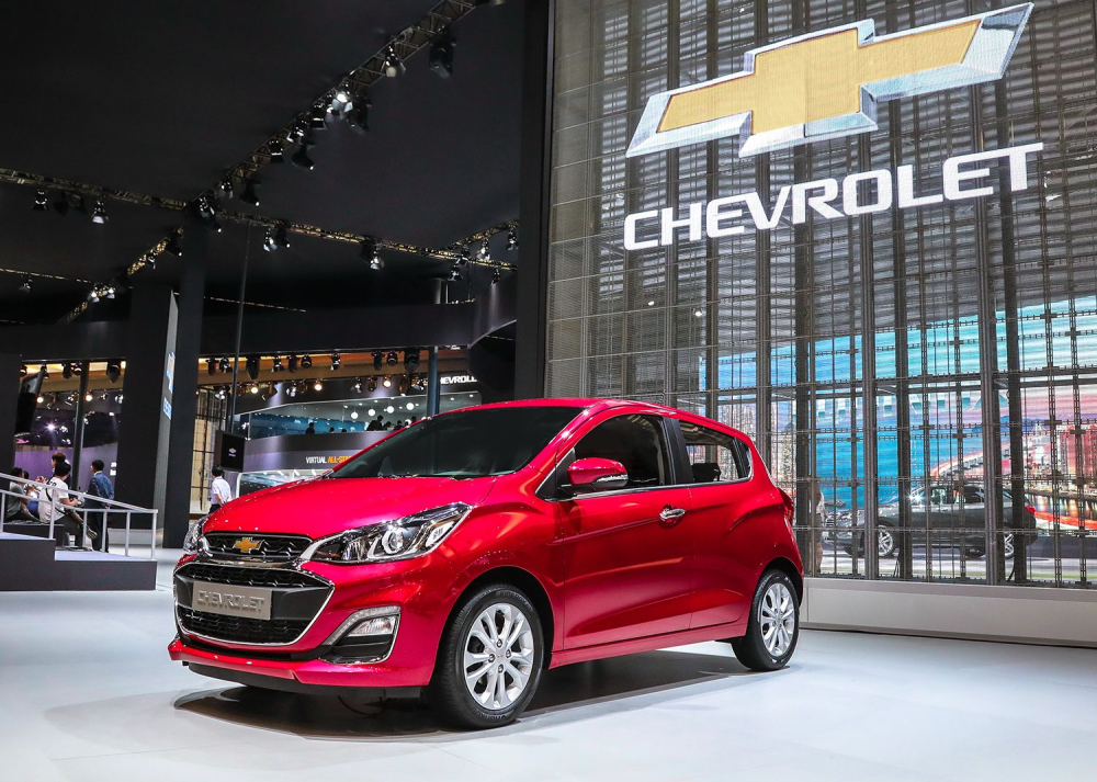 Chevrolet Spark 2021 dùng động cơ xăng như cũ