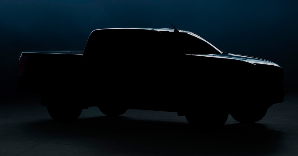 Hình ảnh teaser của BT-50 thế hệ mới do hãng Mazda tung ra