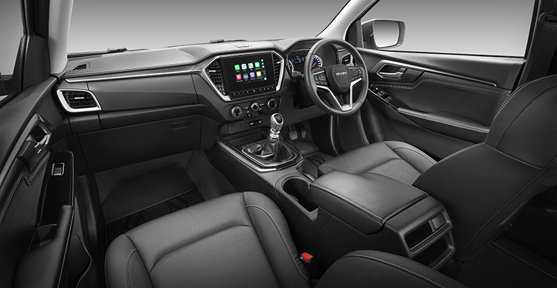 Nội thất bên trong Mazda BT-50 2020 tại Thái Lan