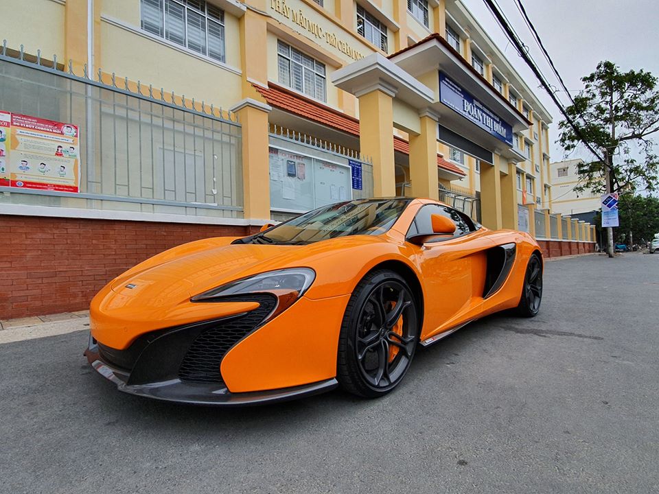 Đ&acirc;y ch&iacute;nh l&agrave; McLaren 650S Spider đầu ti&ecirc;n về Việt Nam