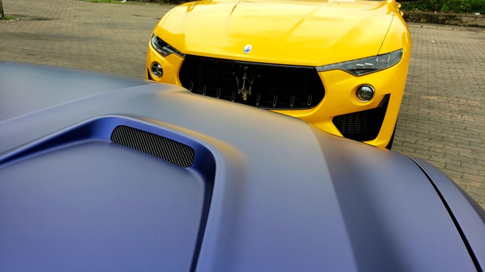 Maserati Levante Trofeo Launch Edition về Việt Nam có màu sơn xanh Blu Emozione Matte