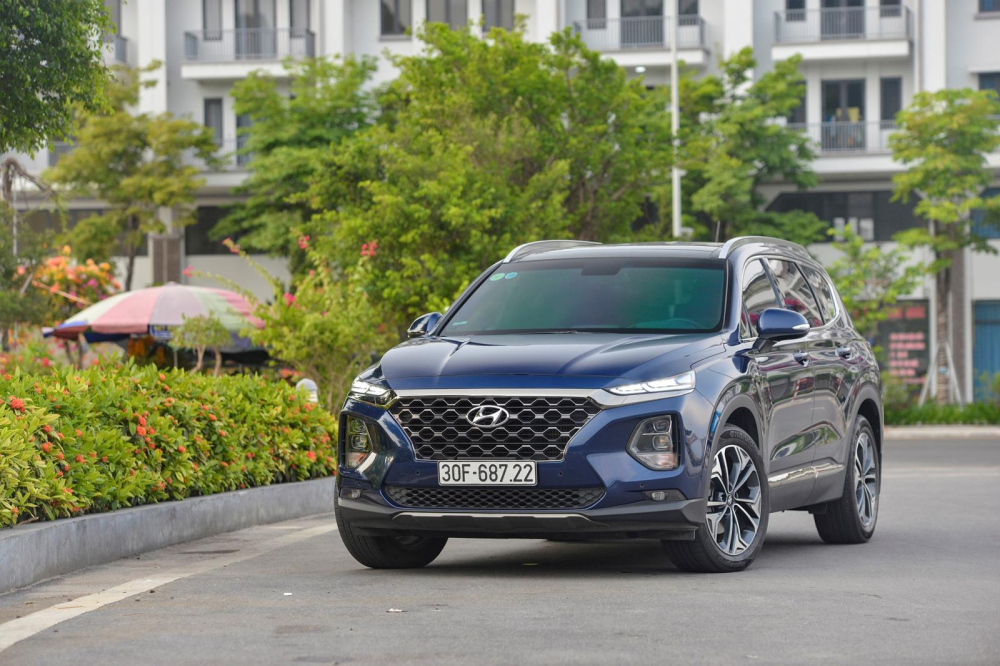 Doanh số b&aacute;n h&agrave;ng của Hyundai Santa Fe ở th&aacute;ng 5 vừa qua đạt mức tăng trưởng tới 225% 