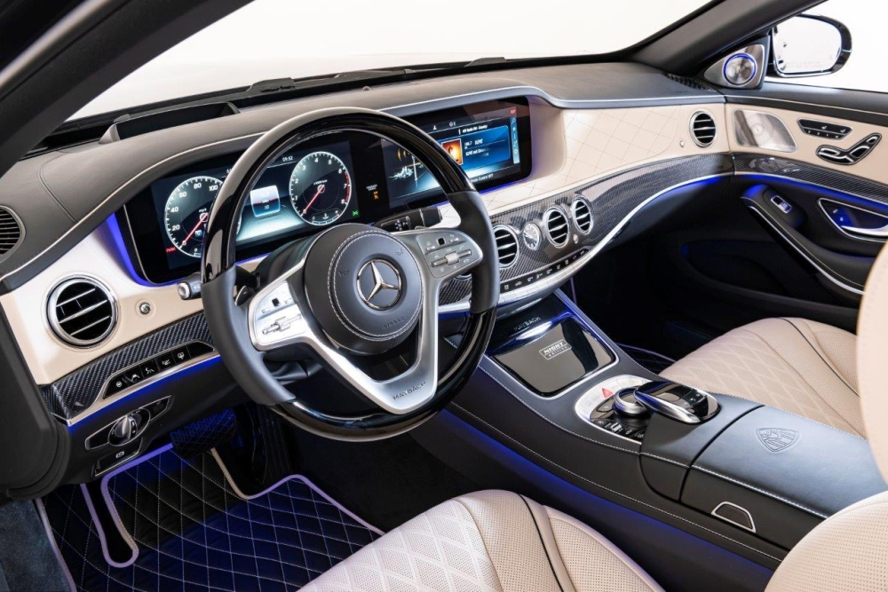 Nội thất sang trọng bên trong Mercedes-Maybach S 650 Night Edition