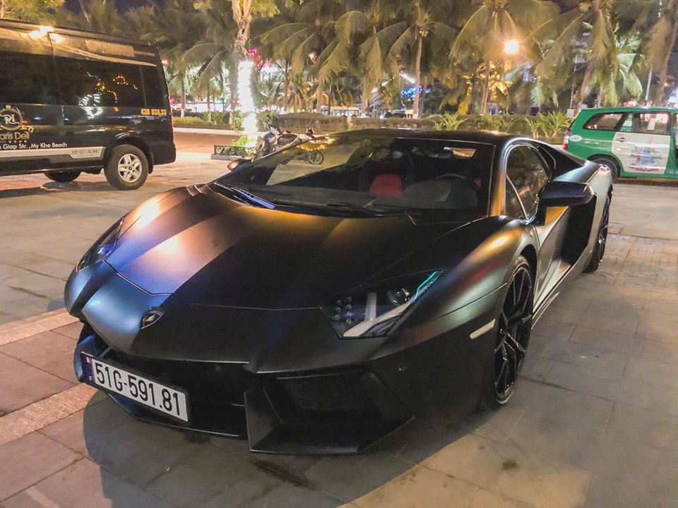 Hết Phú Quốc, siêu xe Lamborghini Aventador hơn 23 tỷ đồng của doanh nhân Sài thành lại có mặt ở Đà Nẵng