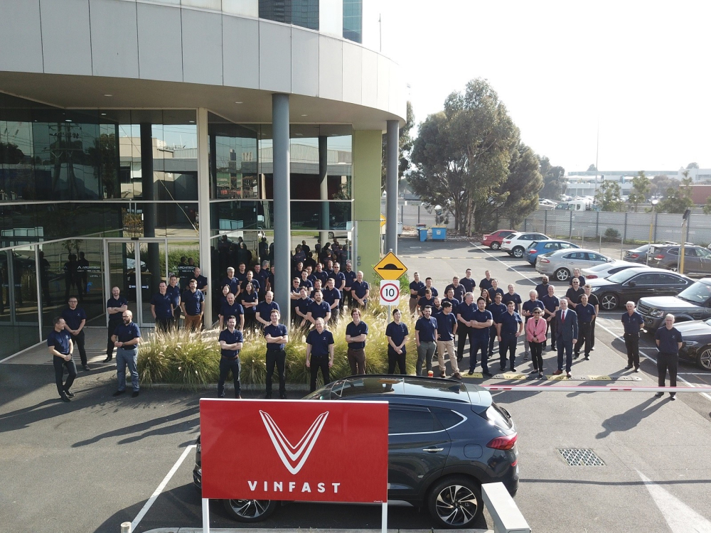 VinFast Australia sở hữu đội ngũ nhân viên đông đảo với nhiều chuyên gia trong ngành