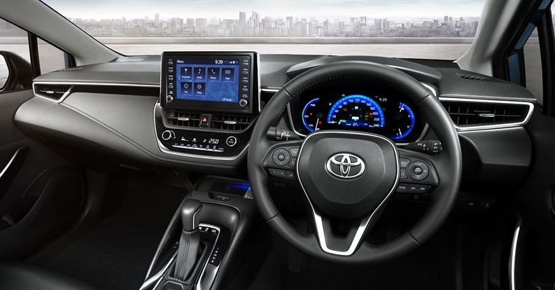 Nội thất của Toyota Corolla Altis 2020