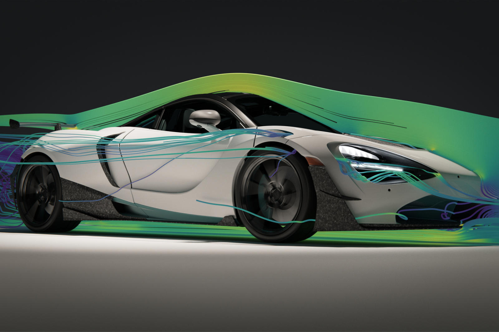 H&igrave;nh ảnh thiết kế&nbsp;si&ecirc;u xe McLaren 720S 2020 c&oacute; bộ phận in 3D đầu ti&ecirc;n tr&ecirc;n thế giới bởi 1016&nbsp;Industries